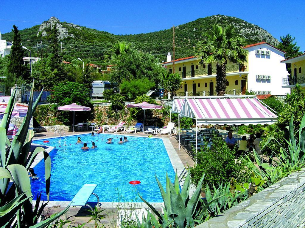 Mytilana Village Hotel Kedro Bagian luar foto